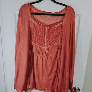 Soft surroundings size 3X burnt orange